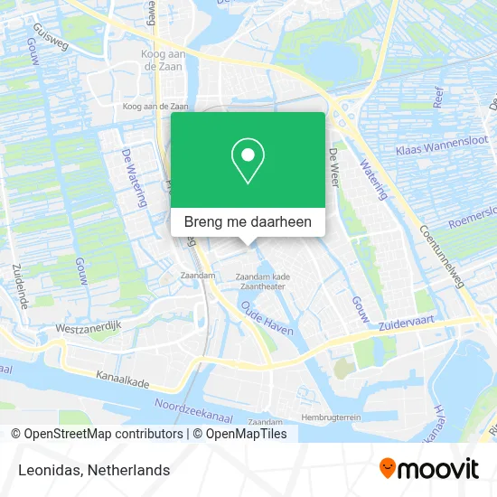 Leonidas kaart