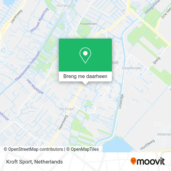 Kroft Sport kaart