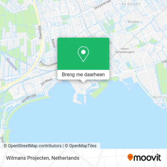 Wilmans Projecten kaart