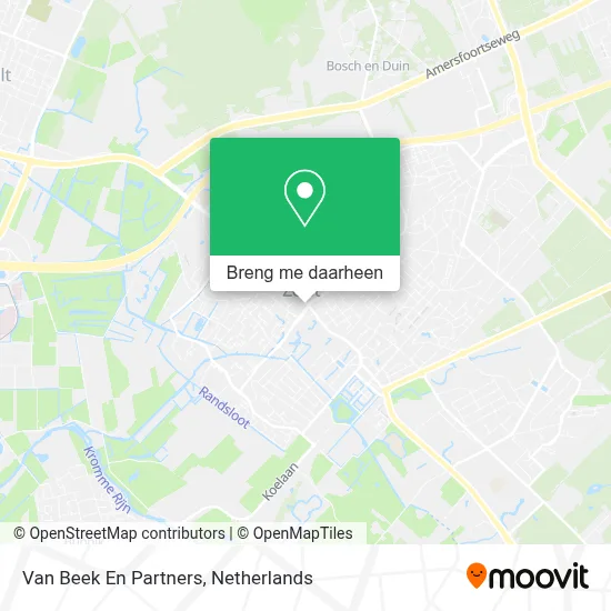 Van Beek En Partners kaart