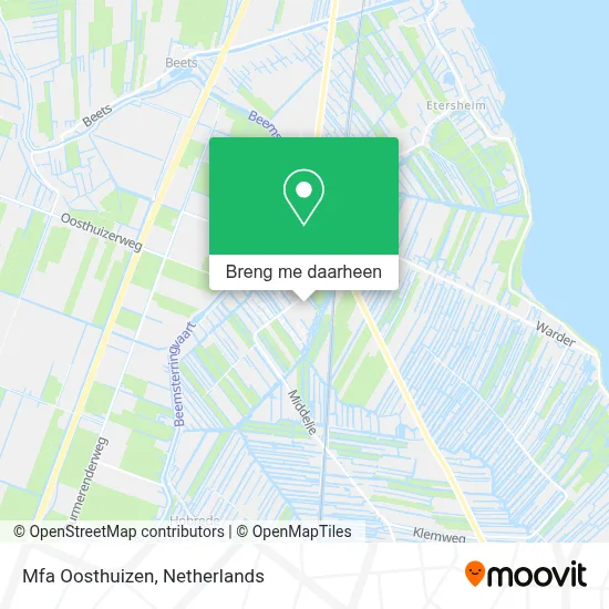 Mfa Oosthuizen kaart
