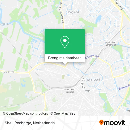 Shell Recharge kaart