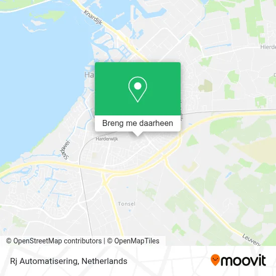 Rj Automatisering kaart