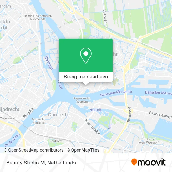 Beauty Studio M kaart