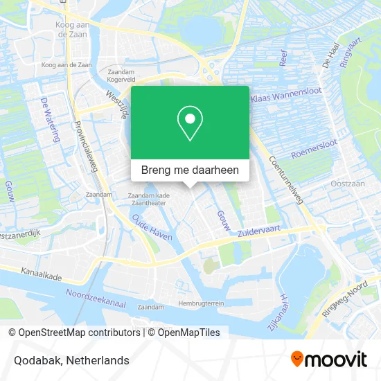 Qodabak kaart