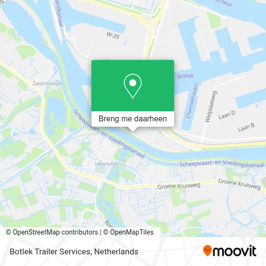 Botlek Trailer Services kaart