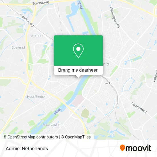 Admie kaart