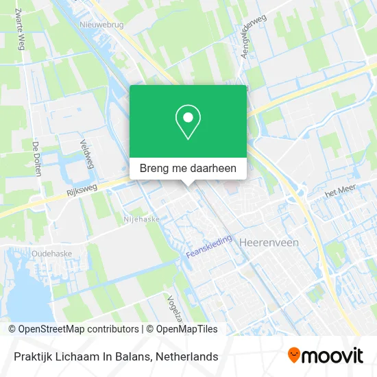 Praktijk Lichaam In Balans kaart