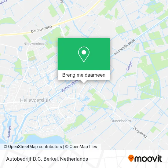 Autobedrijf D.C. Berkel kaart