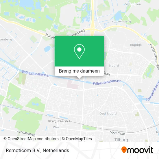Remoticom B.V. kaart
