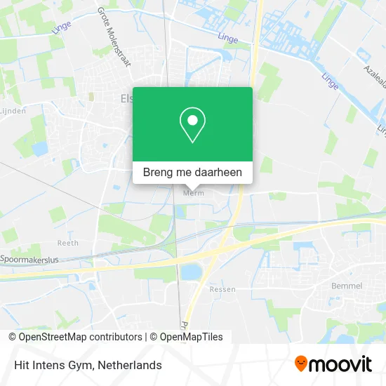 Hit Intens Gym kaart