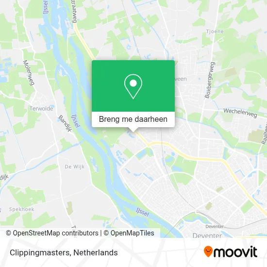 Clippingmasters kaart
