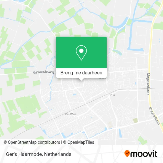 Ger's Haarmode kaart