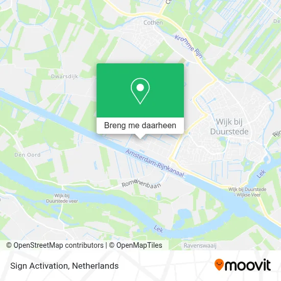Sign Activation kaart