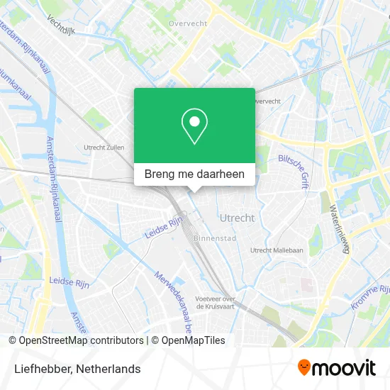 Liefhebber kaart