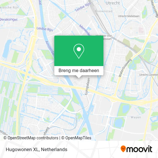 Hugowonen XL kaart