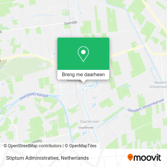 Stiptum Administraties kaart