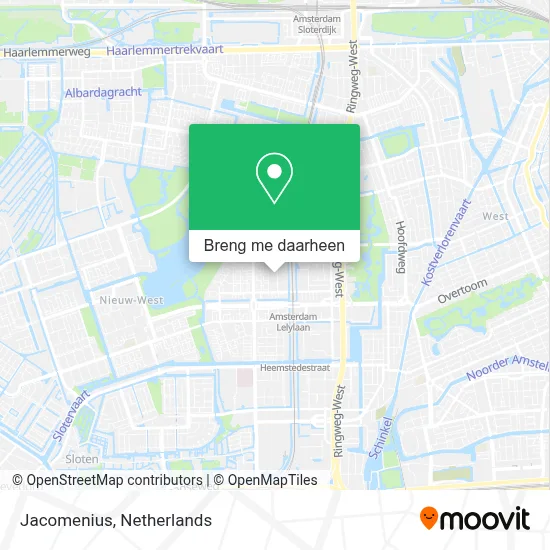 Jacomenius kaart