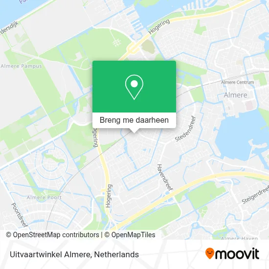 Uitvaartwinkel Almere kaart