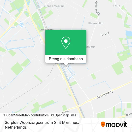Surplus Woonzorgcentrum Sint Martinus kaart