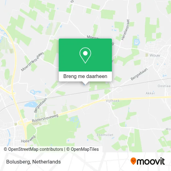 Bolusberg kaart