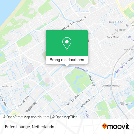Enfes Lounge kaart