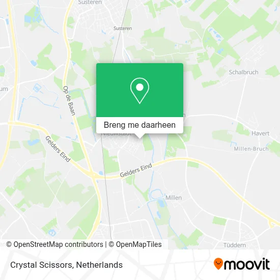 Crystal Scissors kaart