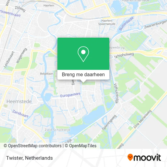 Twister kaart