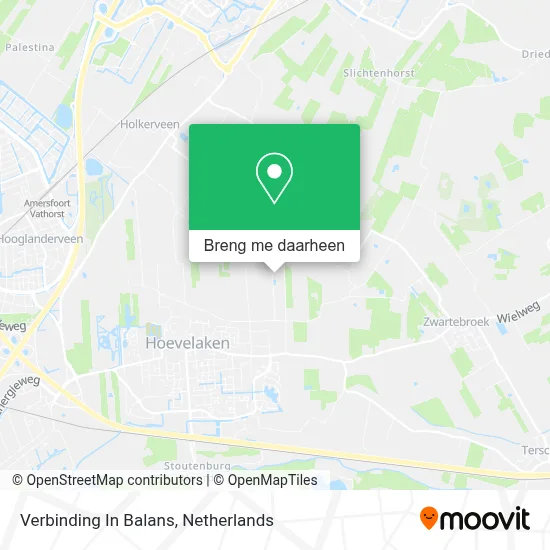 Verbinding In Balans kaart