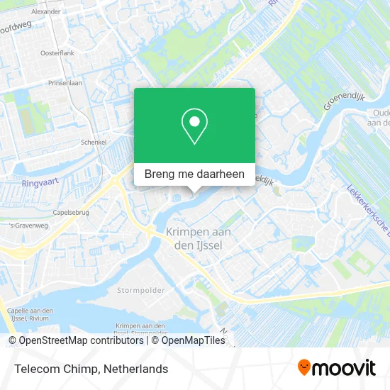 Telecom Chimp kaart