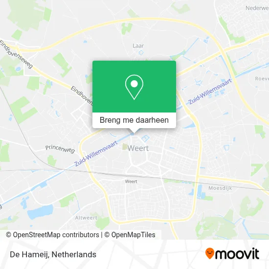 De Hameij kaart