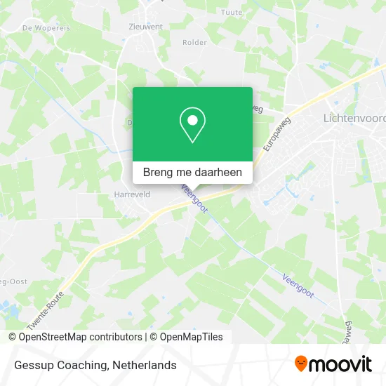 Gessup Coaching kaart