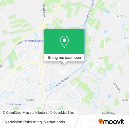Nedvision Publishing kaart