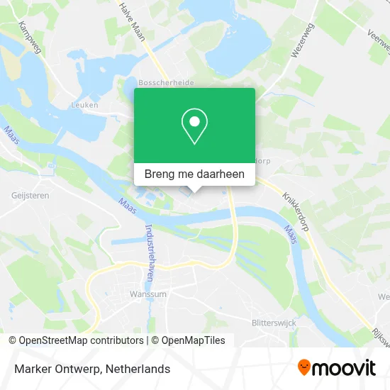 Marker Ontwerp kaart