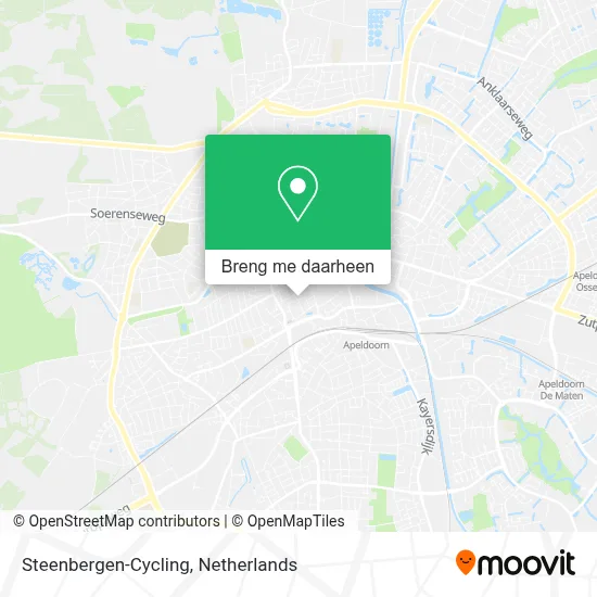 Steenbergen-Cycling kaart