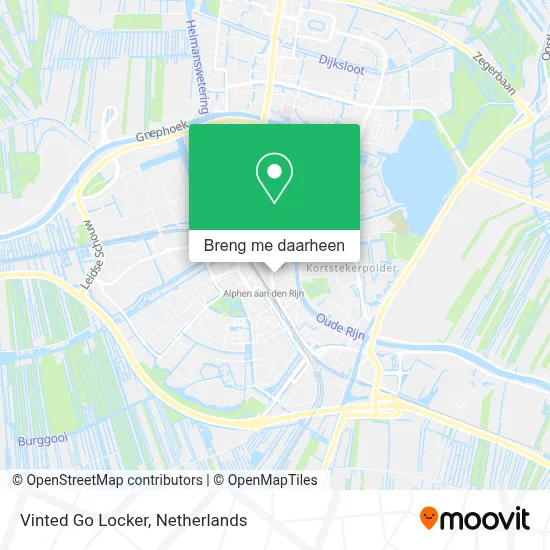 Vinted Go Locker kaart