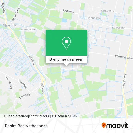 Denim.Bar kaart