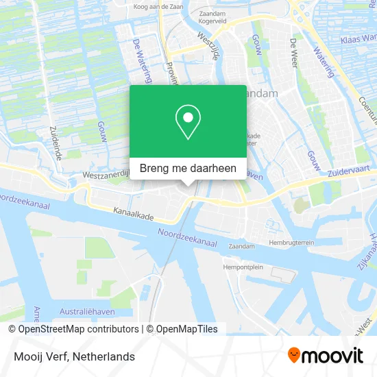 Mooij Verf kaart