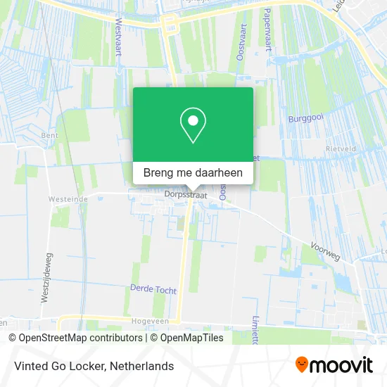 Vinted Go Locker kaart