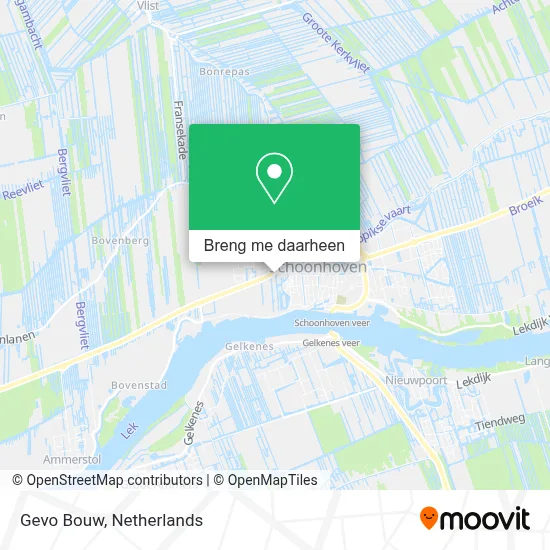 Gevo Bouw kaart