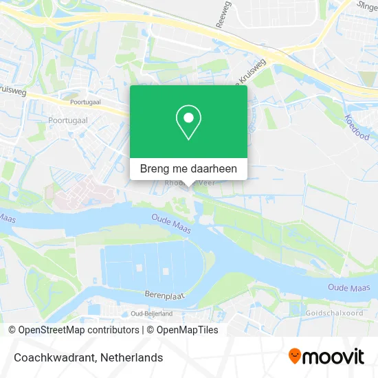 Coachkwadrant kaart