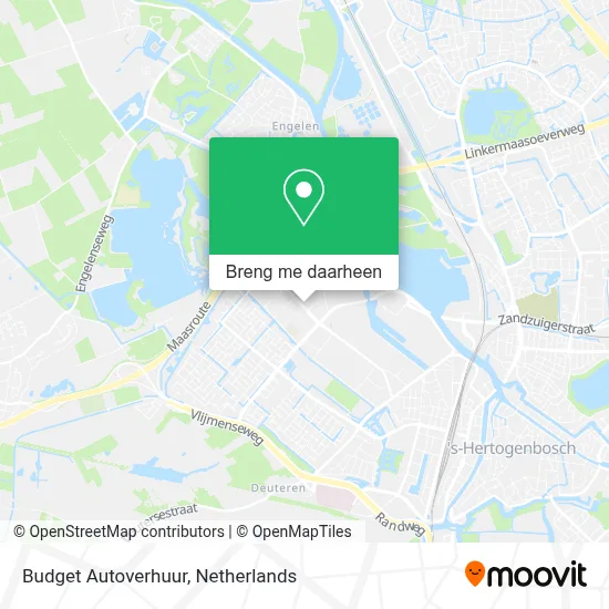 Budget Autoverhuur kaart