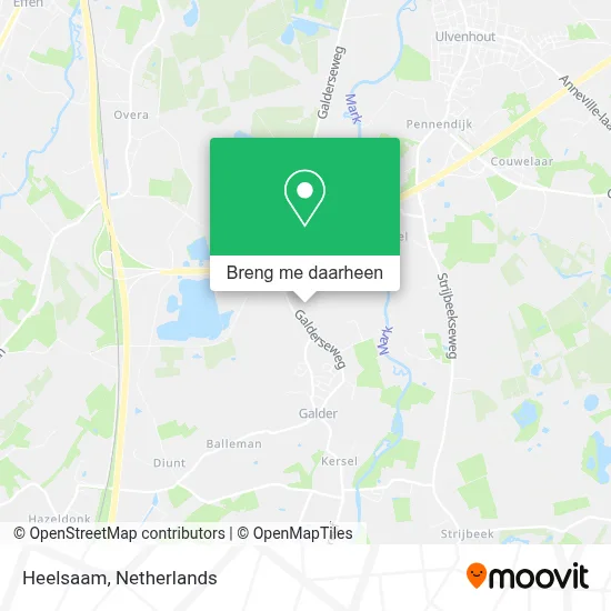 Heelsaam kaart