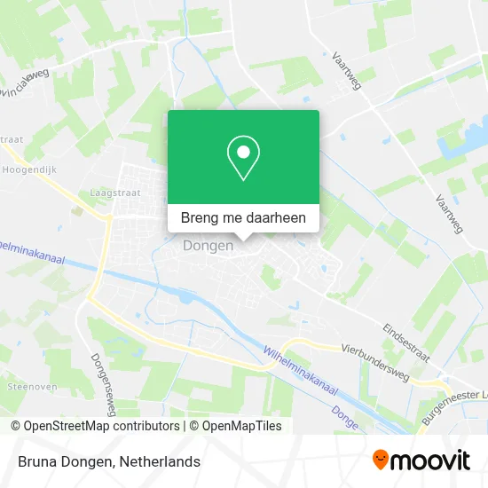 Bruna Dongen kaart