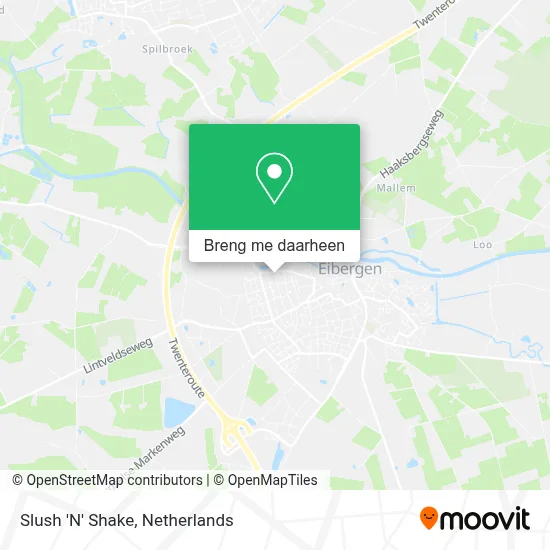 Slush 'N' Shake kaart