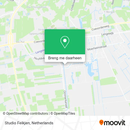 Studio Feikjen kaart