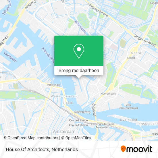 House Of Architects kaart
