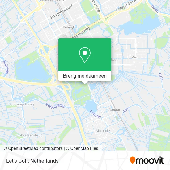 Let's Golf kaart