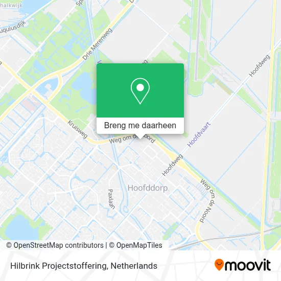Hilbrink Projectstoffering kaart