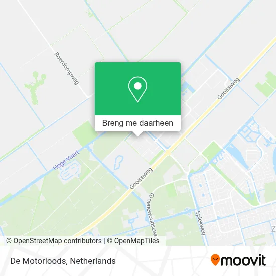 De Motorloods kaart